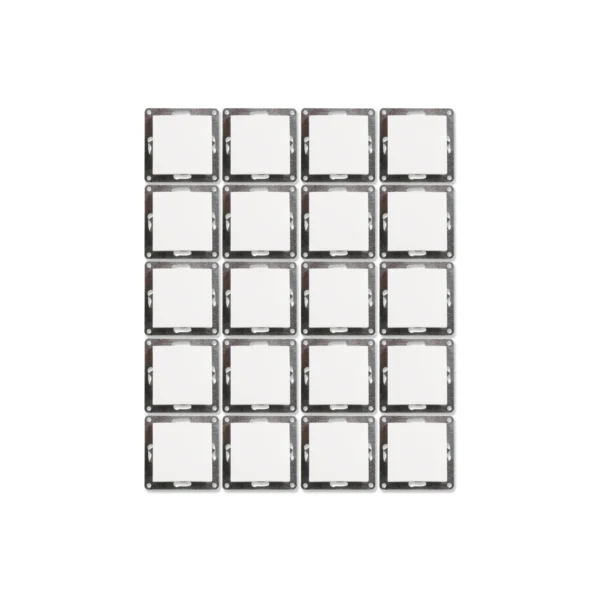 Wechselschalter McPower "Flair", 250V~/10A, UP, weiß, 20er-Pack