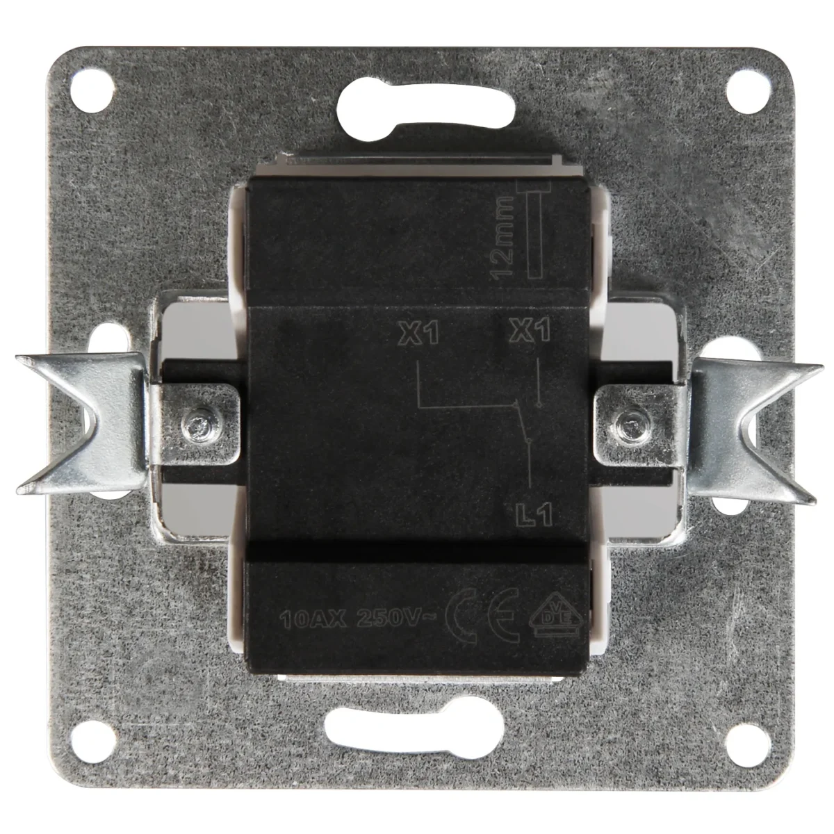 Wechselschalter McPower "Flair", 250V~/10A, UP, weiß, 20er-Pack – Bild 3