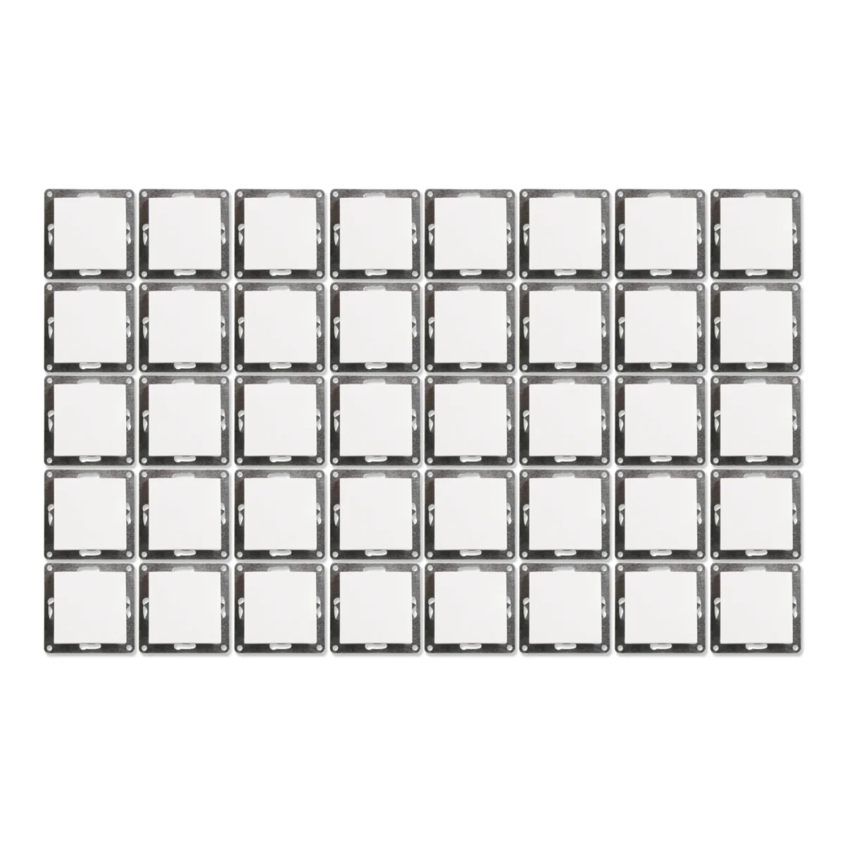 Wechselschalter McPower "Flair", 250V~/10A, UP, weiß, 40er-Pack – Bild 1