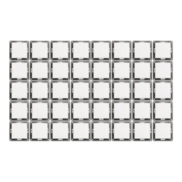 Wechselschalter McPower "Flair", 250V~/10A, UP, weiß, 40er-Pack