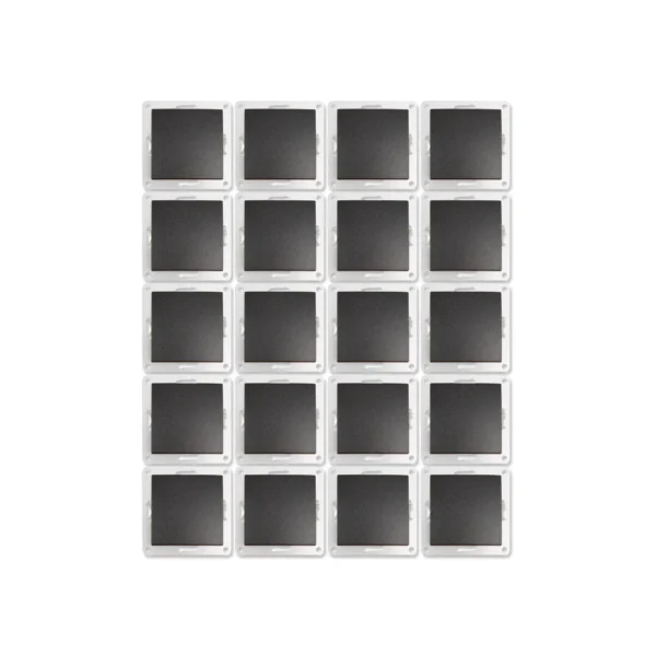 Wechselschalter McPower "Flair", 250V~/10A, UP, anthrazit, 20er-Pack