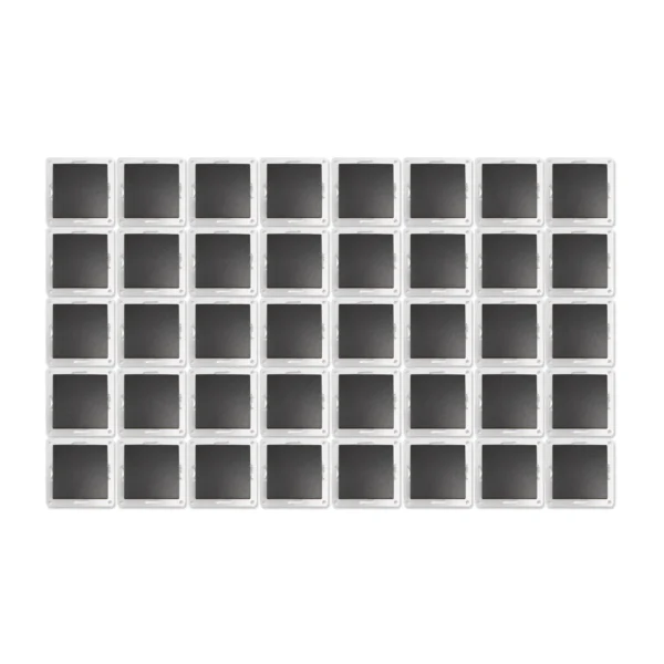 Wechselschalter McPower "Flair", 250V~/10A, UP, anthrazit, 40er-Pack