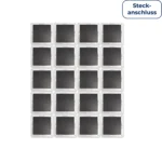 Wechselschalter McPower "Flair" 250V~/10A, Steckanschluss, anthrazit, 20er-Pack