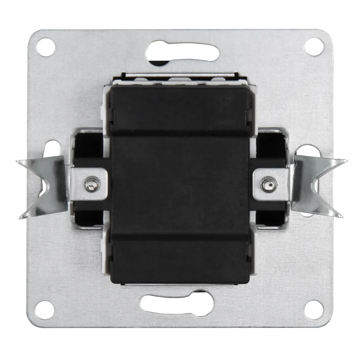 Wechselschalter McPower "Flair" 250V~/10A, Steckanschluss, anthrazit, 40er-Pack – Bild 3