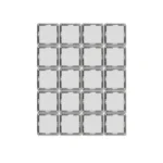 Wechselschalter McPower "Cup" 250V~/10A, UP, weiß, 20er-Pack