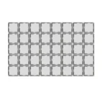 Wechselschalter McPower "Cup" 250V~/10A, UP, weiß, 40er-Pack