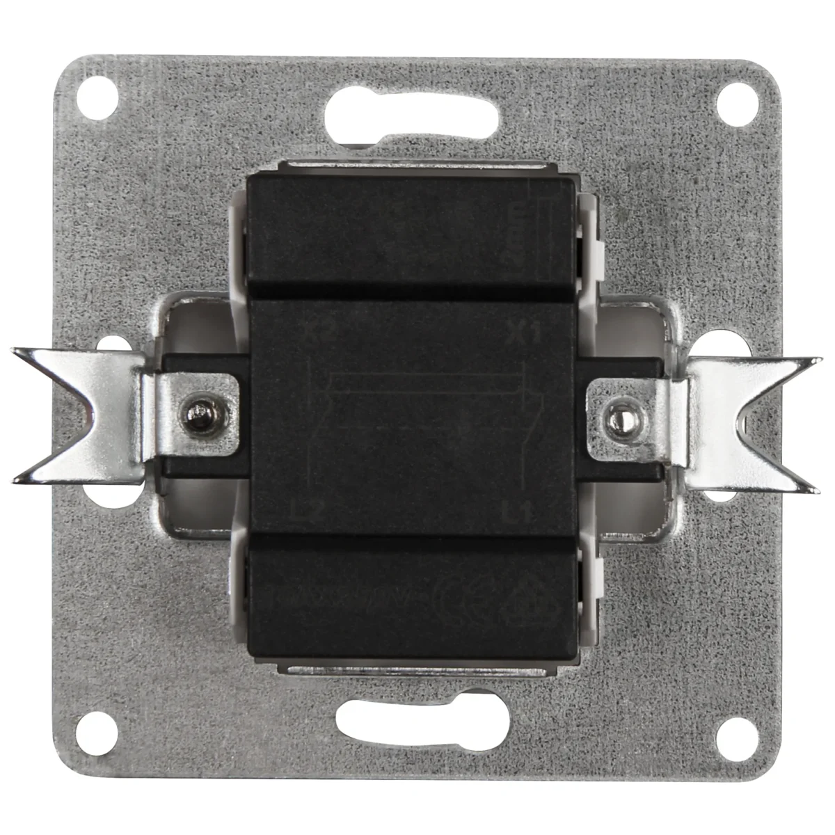 Wechselschalter McPower "Cup" 250V~/10A, UP, weiß, 40er-Pack – Bild 3