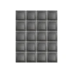 Wechselschalter McPower "Flair", 250V~/10A, anthrazit, inkl. Rahmen, 20er-Pack