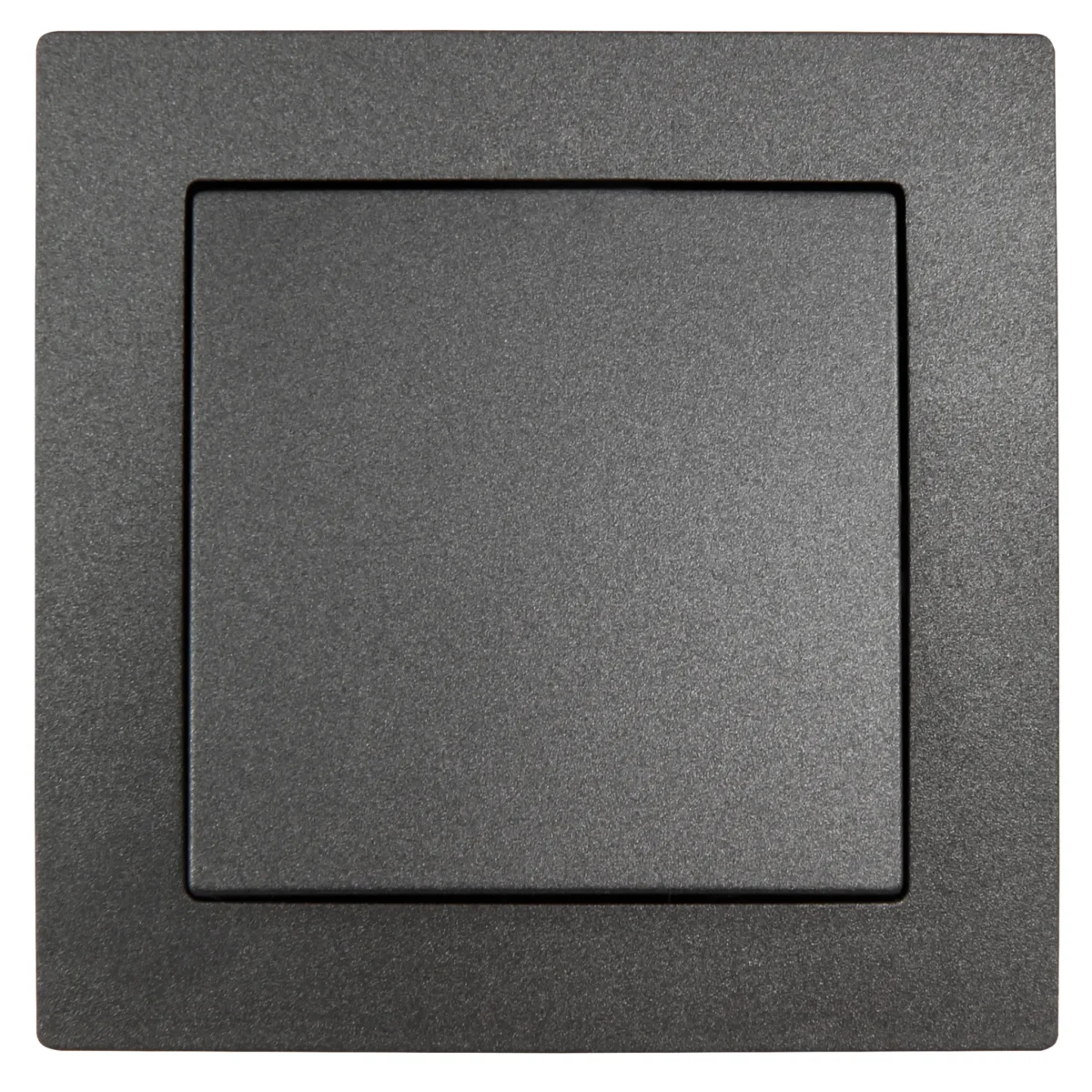 Wechselschalter McPower "Flair", 250V~/10A, anthrazit, inkl. Rahmen, 20er-Pack – Bild 2