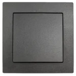 Wechselschalter McPower "Flair", 250V~/10A, anthrazit, inkl. Rahmen, 20er-Pack – Bild 2