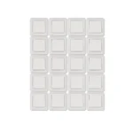 Wechselschalter McPower "Cup" 250V~/10A, UP, weiß, inkl. Rahmen, 20er-Pack
