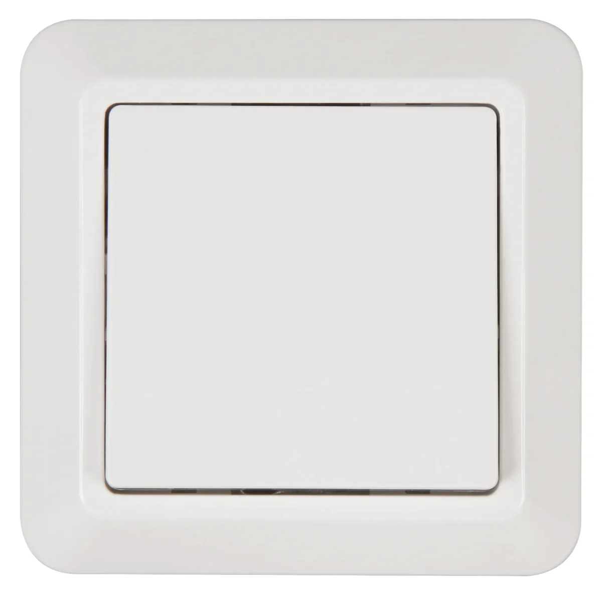 Wechselschalter McPower "Cup" 250V~/10A, UP, weiß, inkl. Rahmen, 20er-Pack – Bild 2