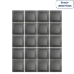 Wechselschalter McPower "Flair" Steckanschluss, inkl. Rahmen, 20er-Pack