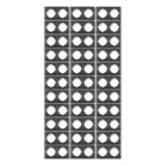 Rahmen McPower "Flair", 2-fach, anthrazit, 33er-Pack