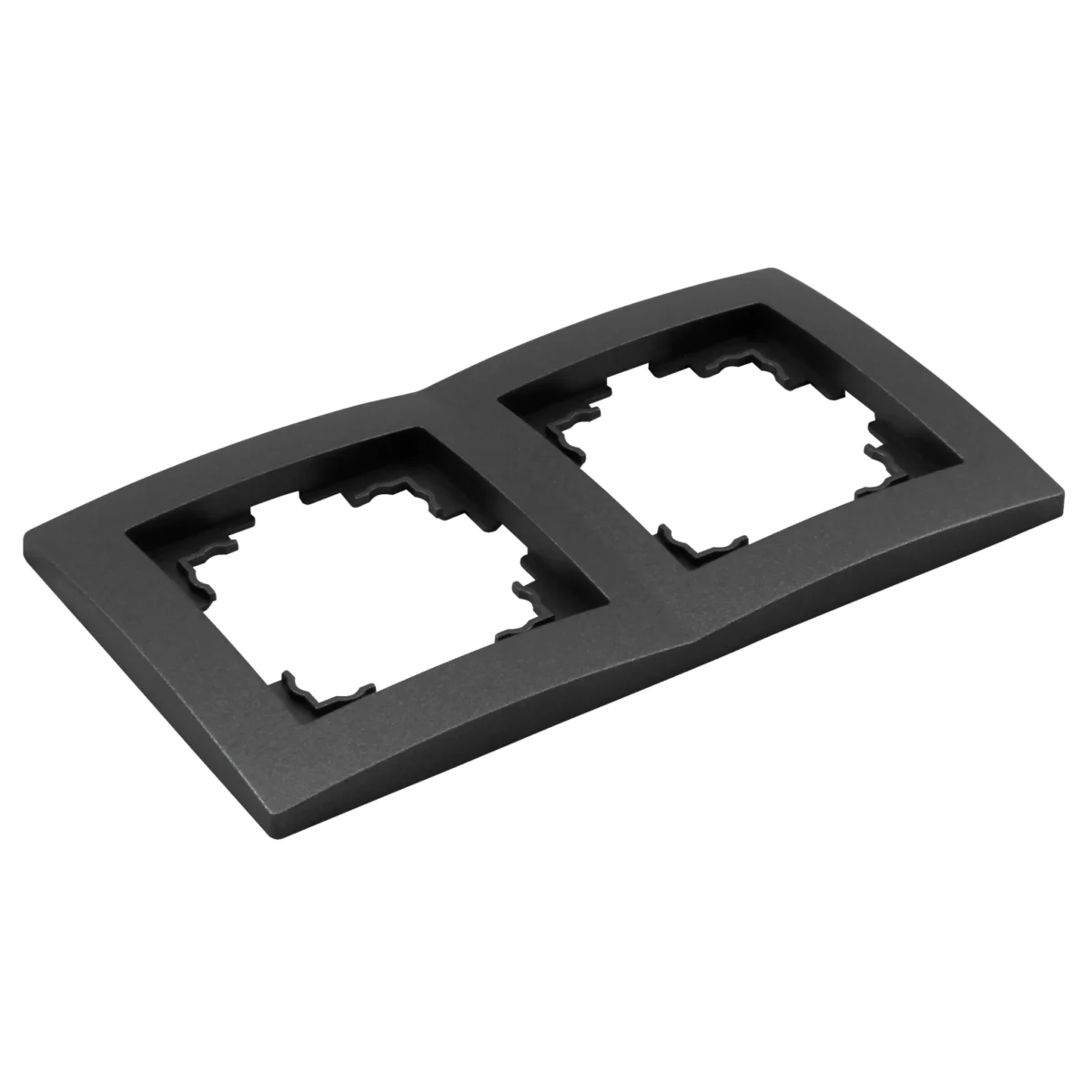 Rahmen McPower "Flair", 2-fach, anthrazit, 33er-Pack – Bild 2