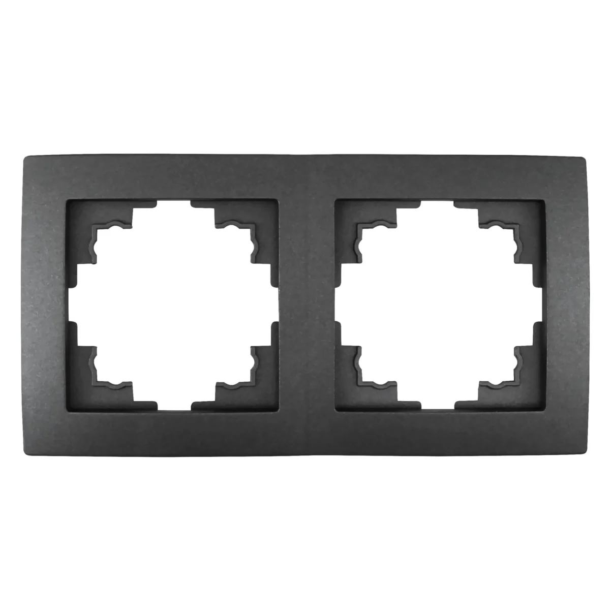 Rahmen McPower "Flair", 2-fach, anthrazit, 33er-Pack – Bild 3