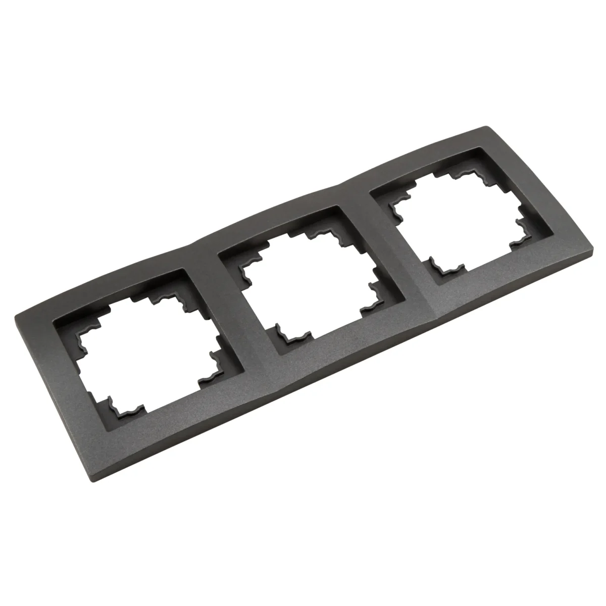 Rahmen McPower "Flair", 3-fach, anthrazit, 18er-Pack – Bild 2