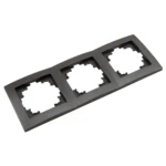 Rahmen McPower "Flair", 3-fach, anthrazit, 18er-Pack – Bild 2