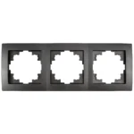 Rahmen McPower "Flair", 3-fach, anthrazit, 18er-Pack – Bild 3