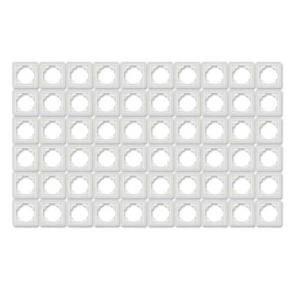 Rahmen McPower "Cup" 1-fach, weiß, 60er-Pack
