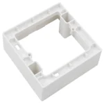 Aufputz-Rahmen McPower "Flair" 80x80x35mm, mit Montagebohrung