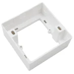 Aufputz-Rahmen McPower "Flair" 80x80x35mm, mit Montagebohrung – Bild 2