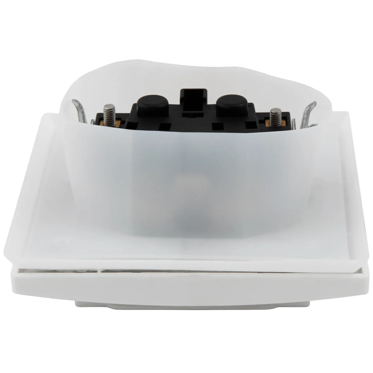 Schutzkontakt-Steckdose McPower "Flair", 250V~/16A, UP, IP44, weiß, 3er-Pack – Bild 4