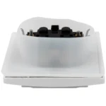 Schutzkontakt-Steckdose McPower "Flair", 250V~/16A, UP, IP44, weiß, 3er-Pack – Bild 4