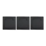 Schutzkontakt-Steckdose McPower "Flair", 250V~/16A, UP, IP44, anthrazit,3er-Pack