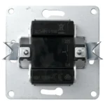 Taster McPower "Flair" mit Namensschild, 250V~/10A, UP, weiß – Bild 3