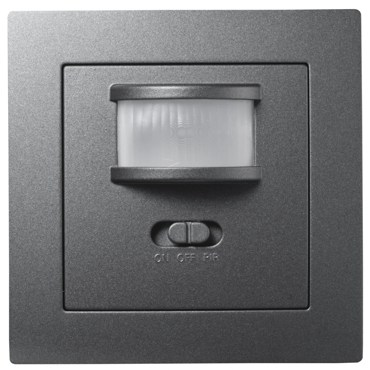 Unterputz IR Bewegungsmelder McPower "Flair" 160°, 750W, LED geeignet, anthrazit – Bild 1