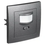 Unterputz IR Bewegungsmelder McPower "Flair" 160°, 750W, LED geeignet, anthrazit – Bild 2