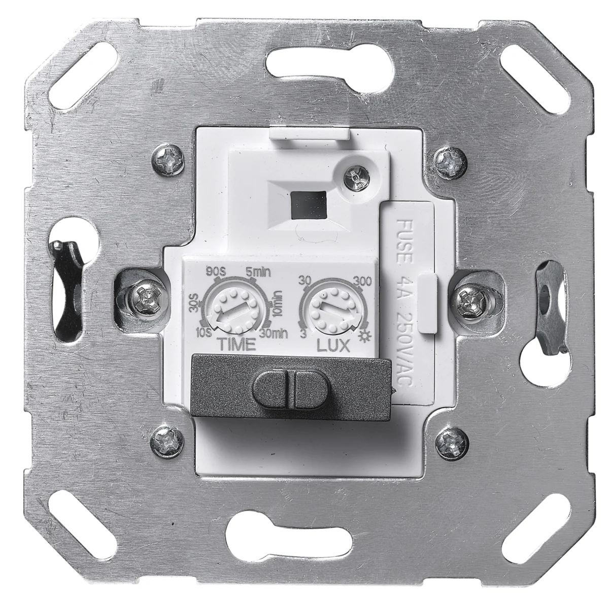 Unterputz IR Bewegungsmelder McPower "Flair" 160°, 750W, LED geeignet, anthrazit – Bild 3