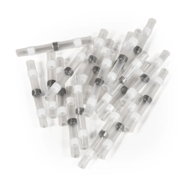 Lötverbinder McPower, Ø1,7mm - weiße Markierung, 0,25-0,34mm² Kabel, 20er-Pack