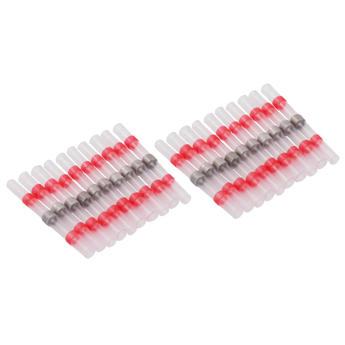 Lötverbinder McPower, Ø2,7mm - rote Markierung, 0,5-1,0mm² Kabel, 20er-Pack – Bild 2