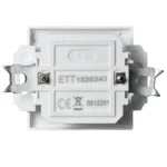 TAE-NFN-Anschlussdose McPower "Flair" UP, weiß, 3x 6-polig – Bild 2