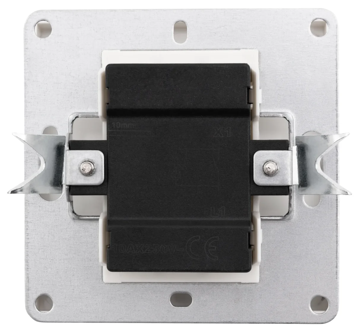 Schalter McPower "Shallow" 250V~/10A, UP, Orientierungsleuchte, weiß – Bild 2