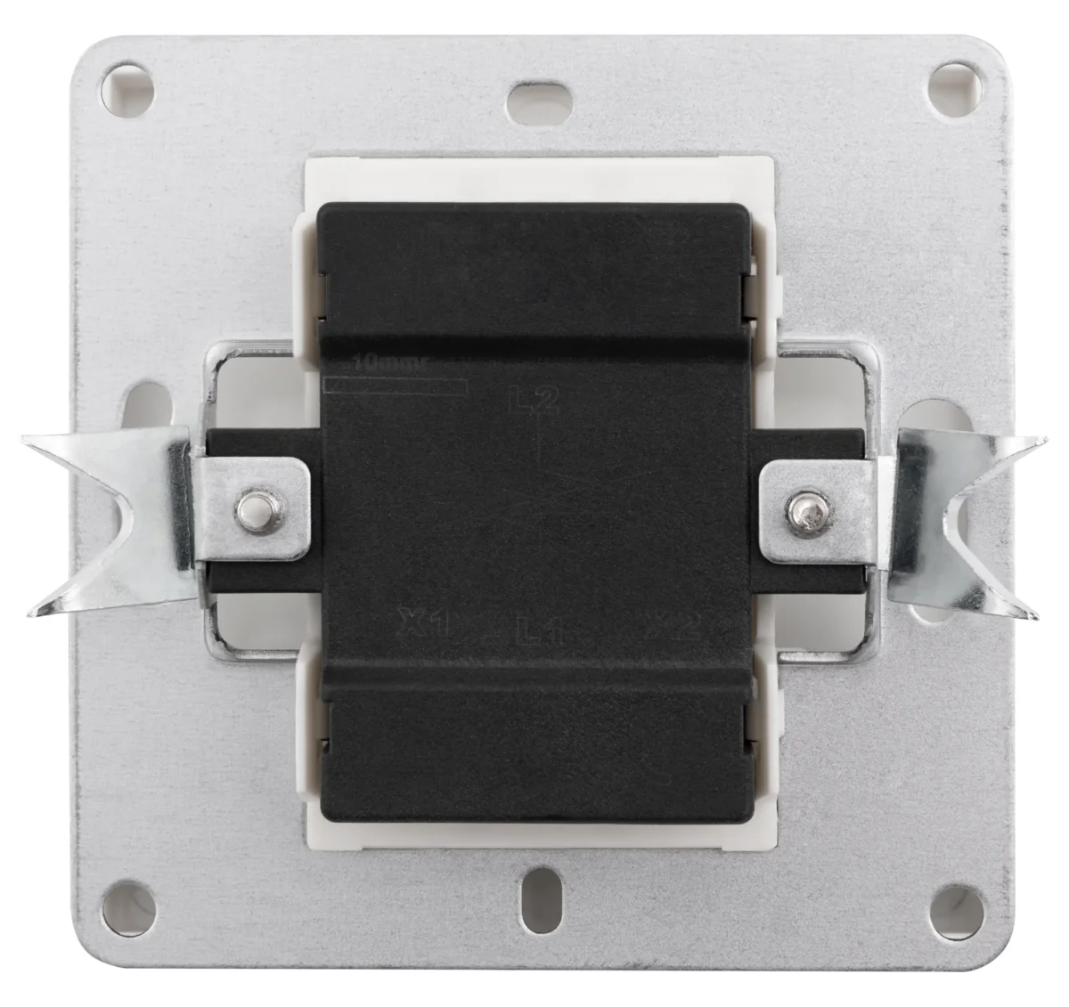 Kreuzschalter McPower "Shallow" 250V~/10A, UP, Steckanschluss, weiß – Bild 2