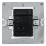 Jalousie-Taster McPower "Shallow" 250V~/10A, UP, Steckanschluss, weiß – Bild 2