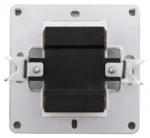 Taster McPower "Shallow" 250V~/10A, UP, Steckanschluss, anthrazit – Bild 2