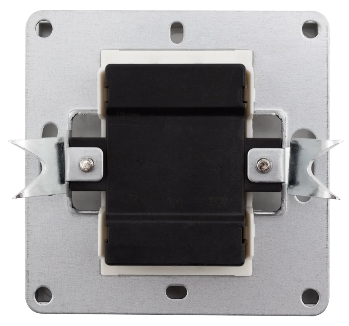 Kreuzschalter McPower "Shallow" 250V~/10A, UP, Steckanschluss, anthrazit – Bild 2