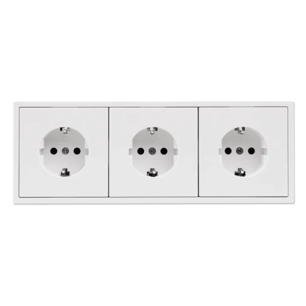 Steckdosen Set McPower Shallow "Beginner 3S-Profi" 4-teilig, Steckanschluss