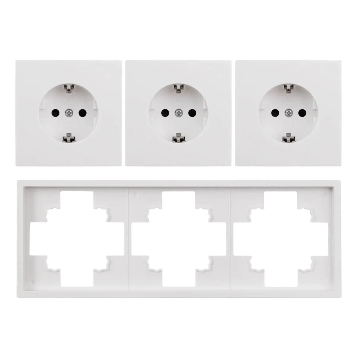 Steckdosen Set McPower Shallow "Beginner 3S-Profi" 4-teilig, Steckanschluss – Bild 3