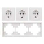 Steckdosen Set McPower Shallow "Beginner 3S-Profi" 4-teilig, Steckanschluss – Bild 3