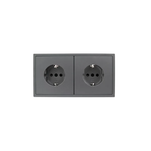Steckdosen Set McPower Shallow "Beginner 2S-Profi" 3-teilig, Steckanschluss