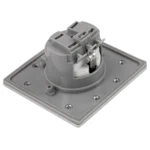 Boden Einbausteckdose, IP44, Edelstahl, 3680W – Bild 5