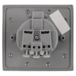 Boden Einbausteckdose, IP44, Edelstahl, 3680W – Bild 6