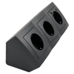 Steckdosenblock McPower "Flair" anthrazit, 3-fach Schutzkontakt + USB-C / USB-A – Bild 3