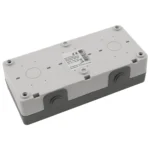 Feuchtraum Dreifach-Steckdose McPower "Secure", 250V~/16A, IP44, AP, grau – Bild 4