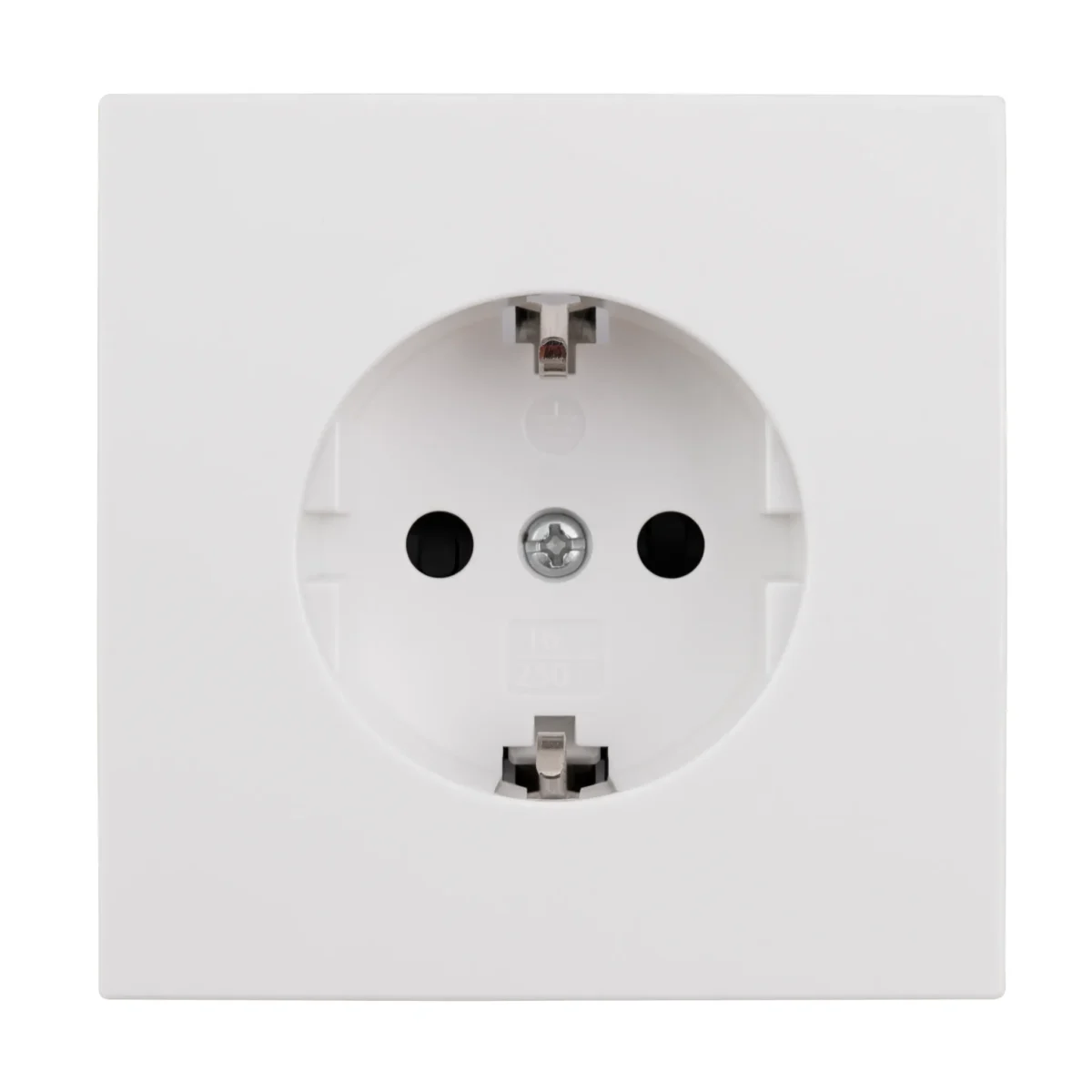 Schutzkontakt-Steckdose McPower "Shallow" 250V~/16A, Einsteckschutz, 18er-Pack, Steckanschluss – Bild 2